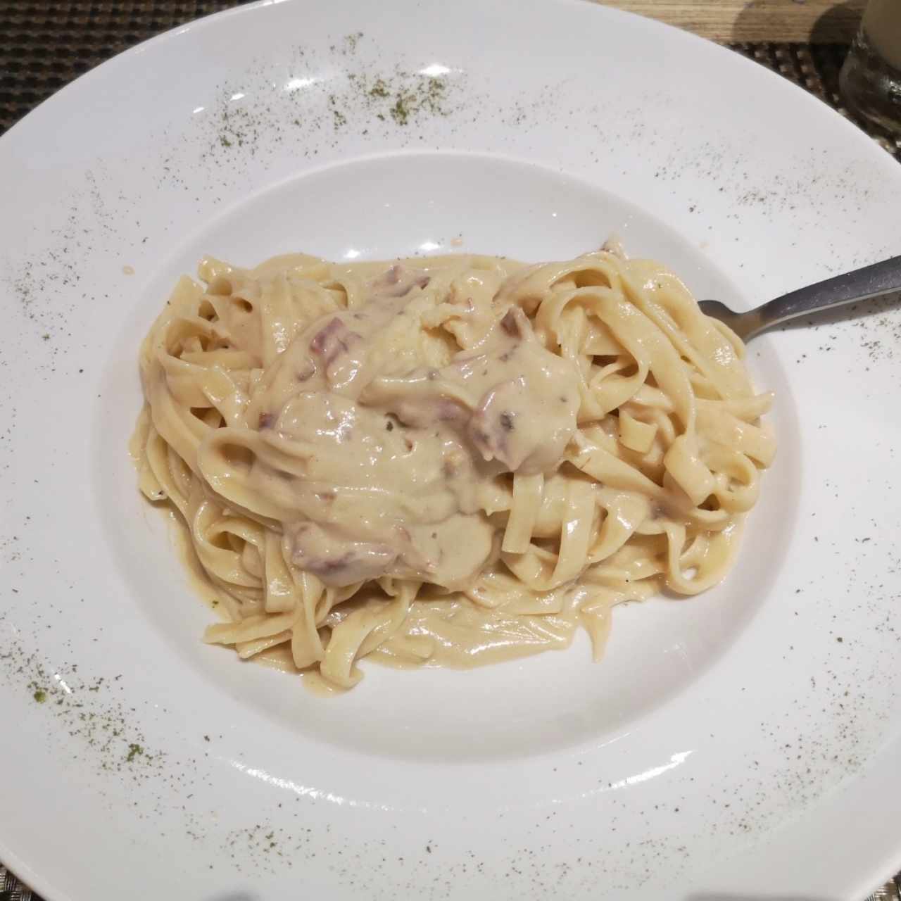 Fettuccine a la Strega