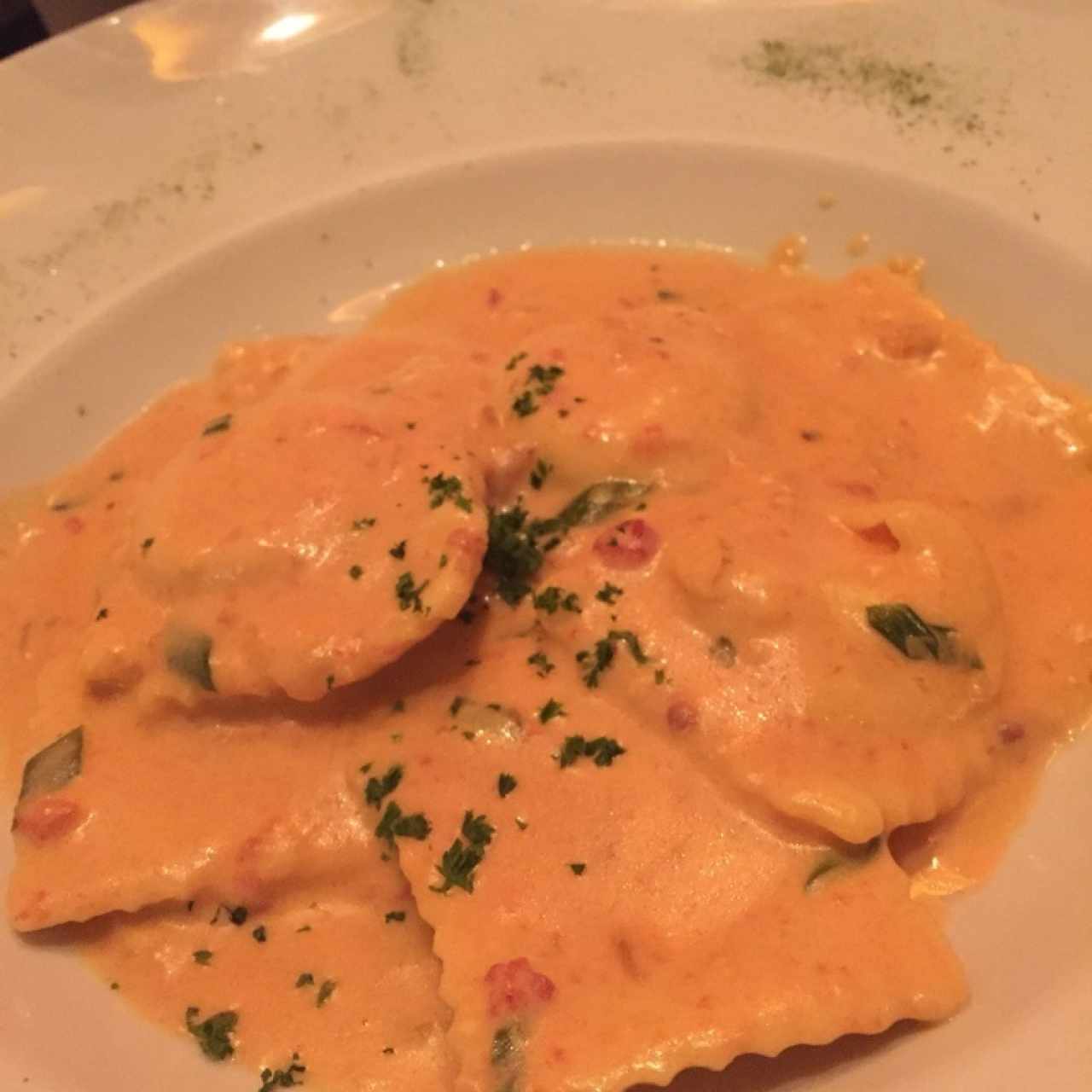 ravioli de salmon ahumado y ricotta 