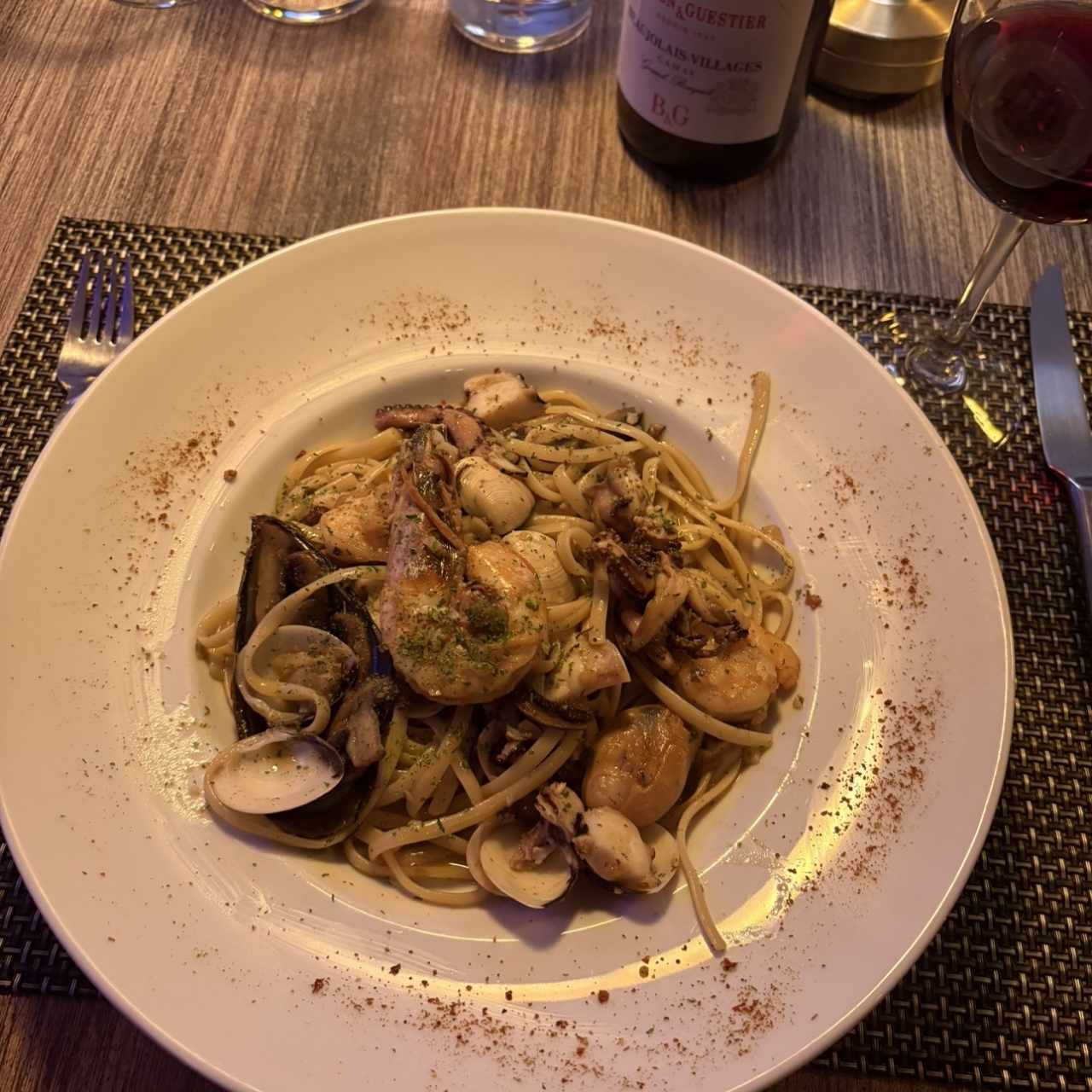 Linguinni Frutti Di Mare