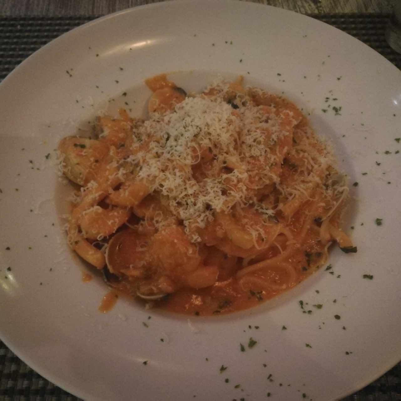 spaguetti marinera