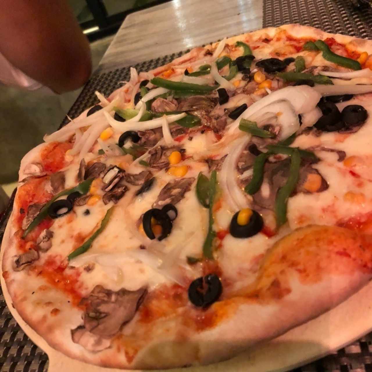 pizza vegetariana