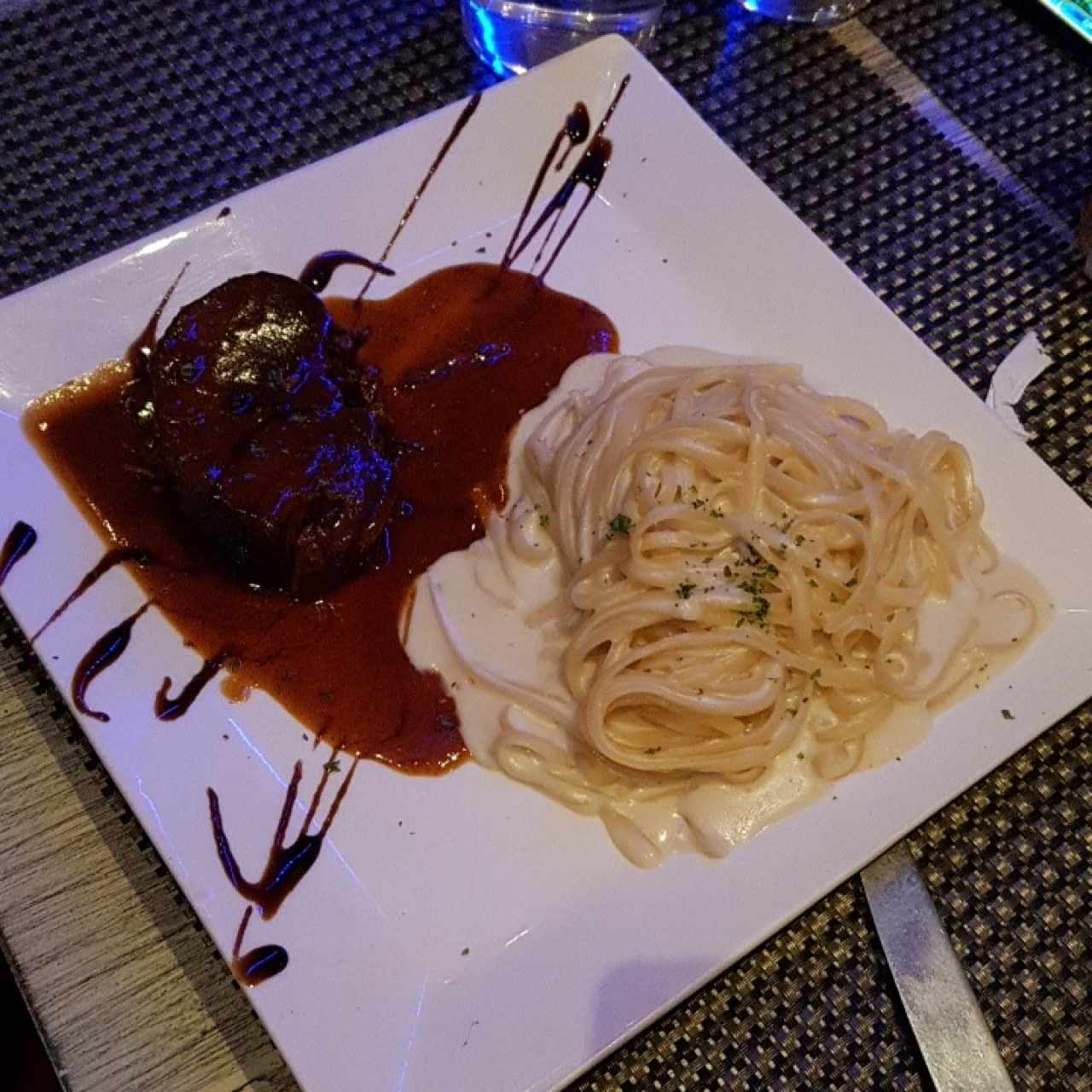 Extracotto linguini a la 4 quesos