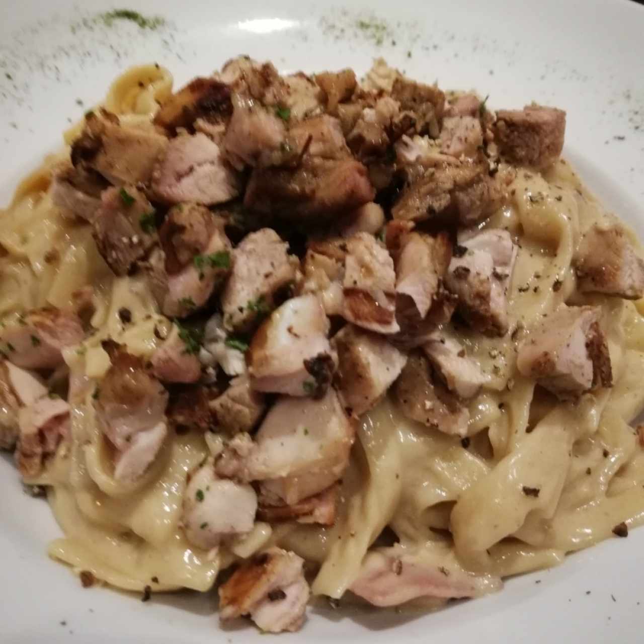 Fettuccine a la Strega