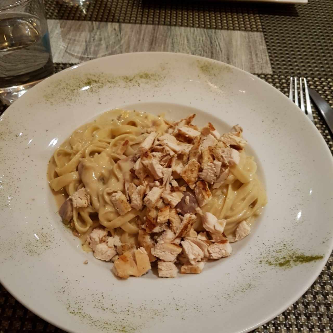 Fettuccine a la Strega