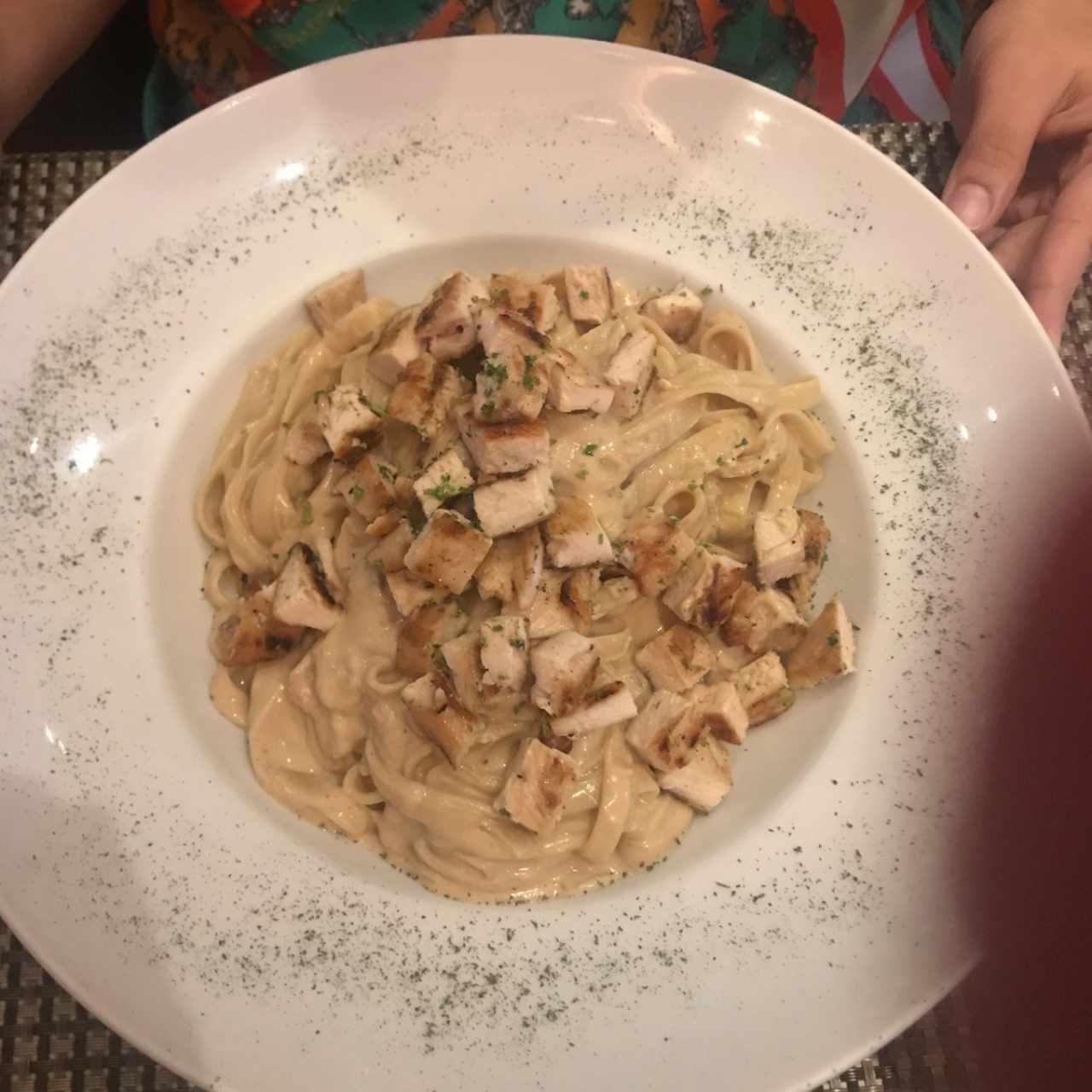 Fettuccine a la Strega