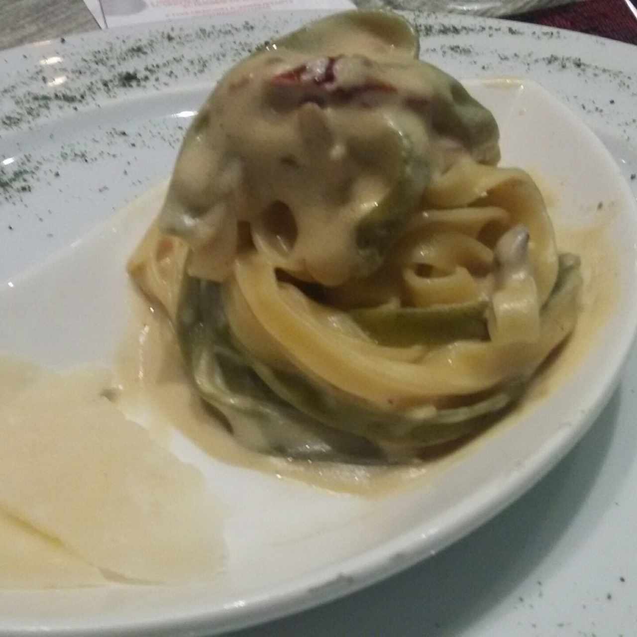 Fettuccine a la Strega