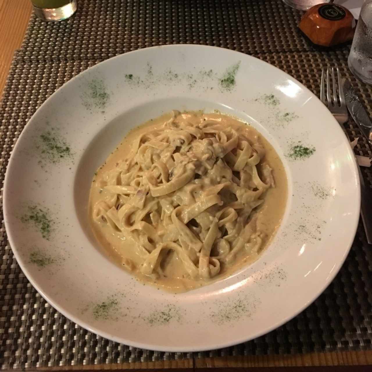 Fettuccine a la Strega