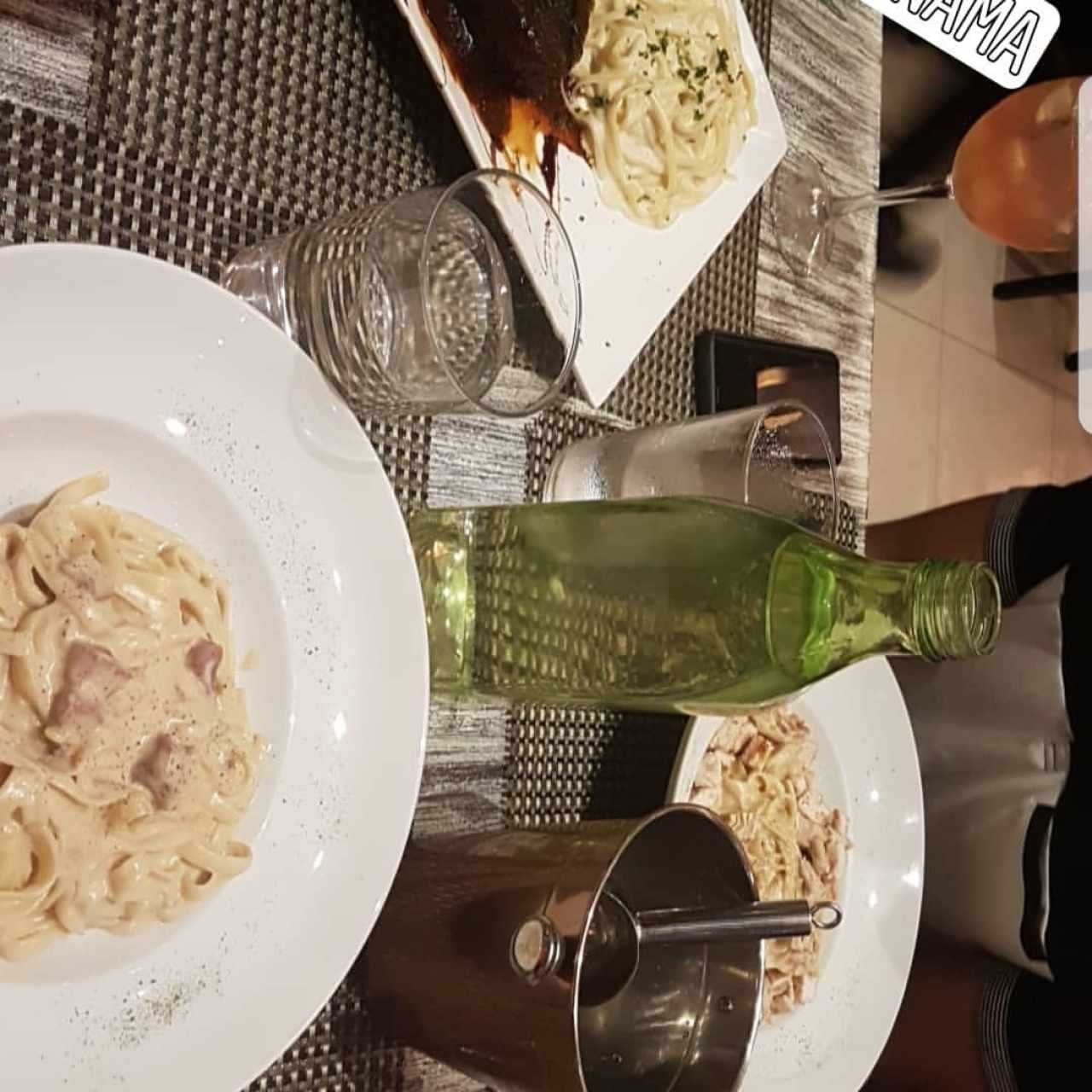 Fettuccine a la Strega