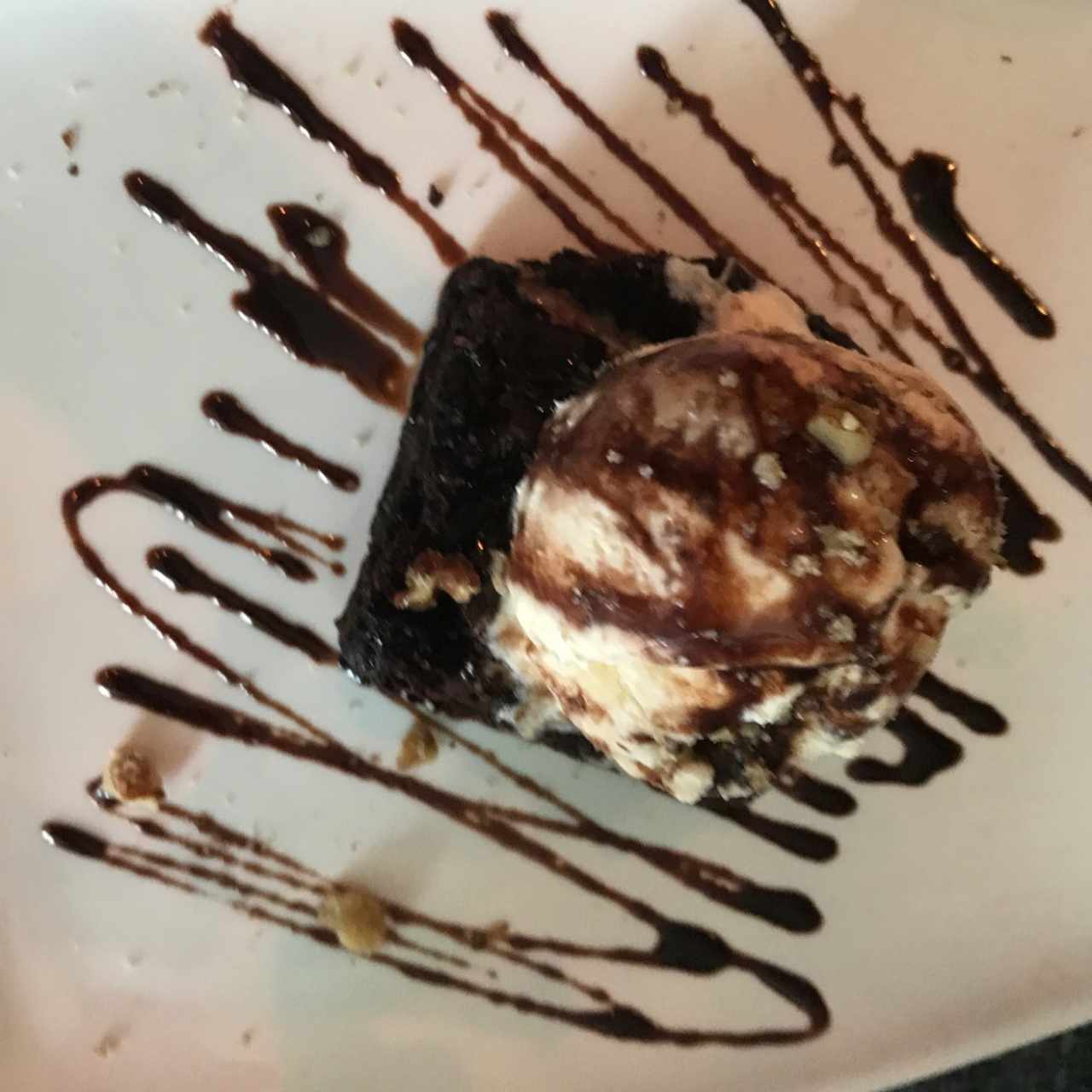 Postres - Brownie con Helado