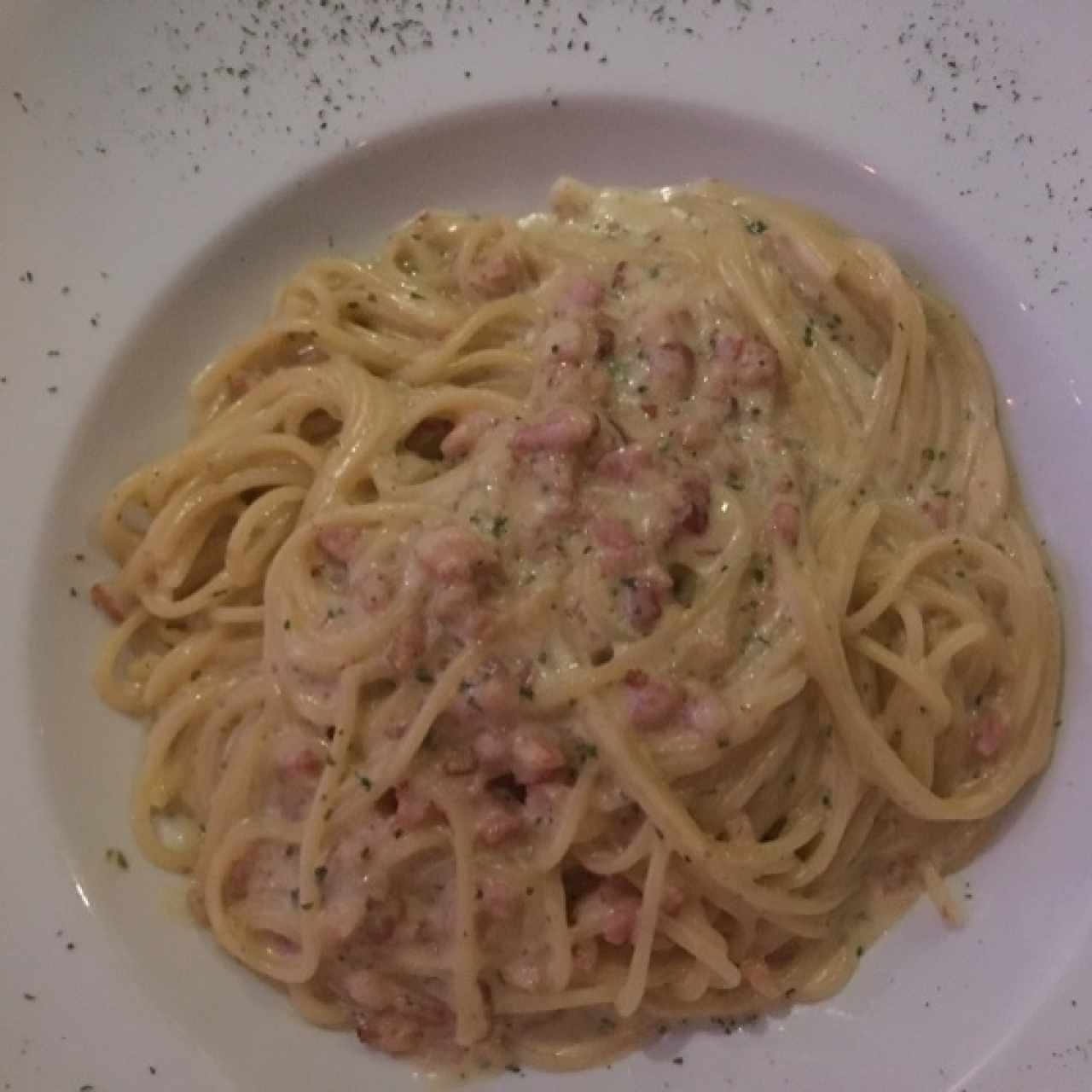 pasta carbonara
