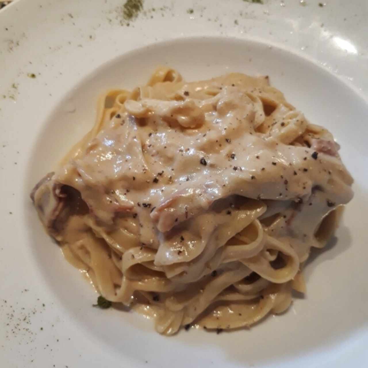 Fettuccine a la Strega