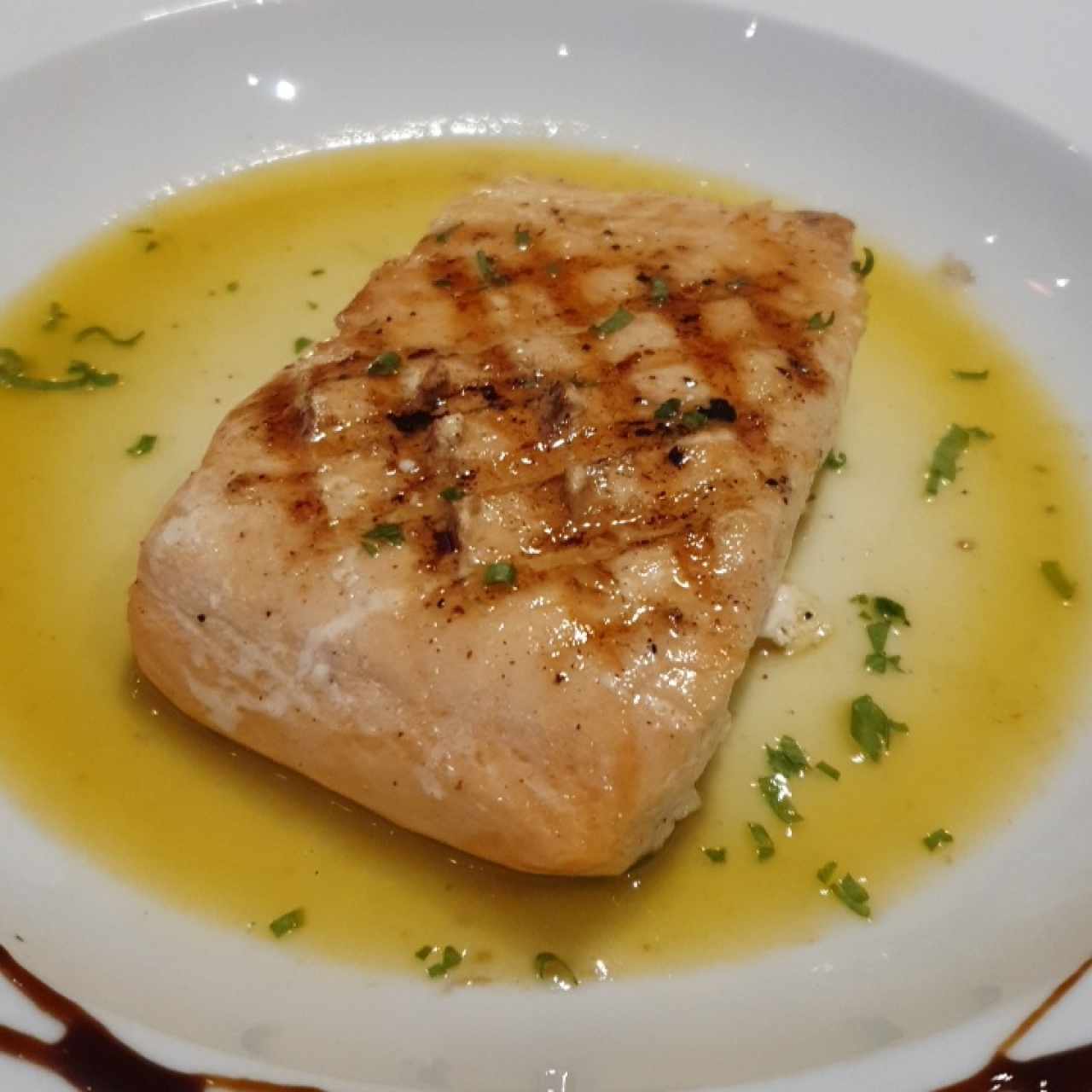 Lomo de Salmón al Grill