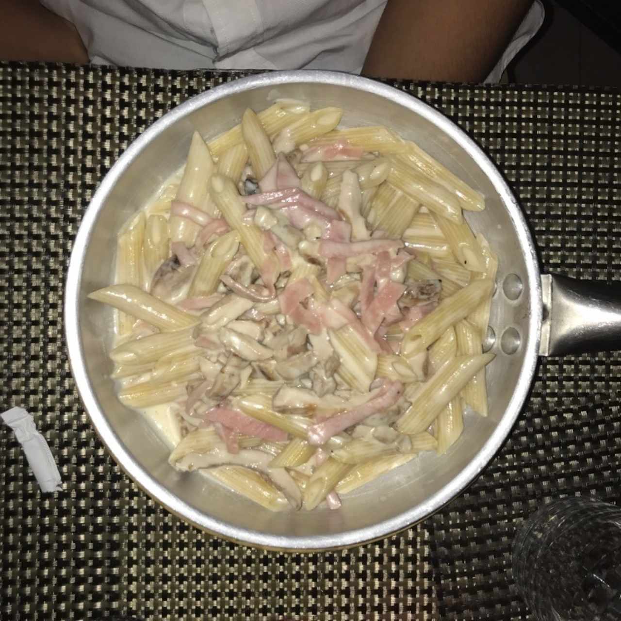 penne a la alfredo