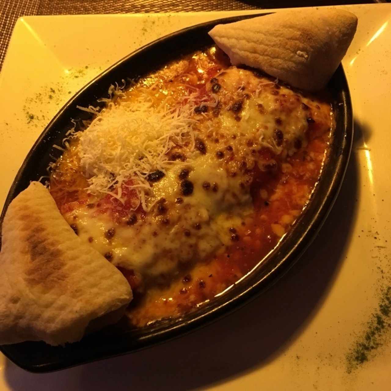 Lasaña de pollo