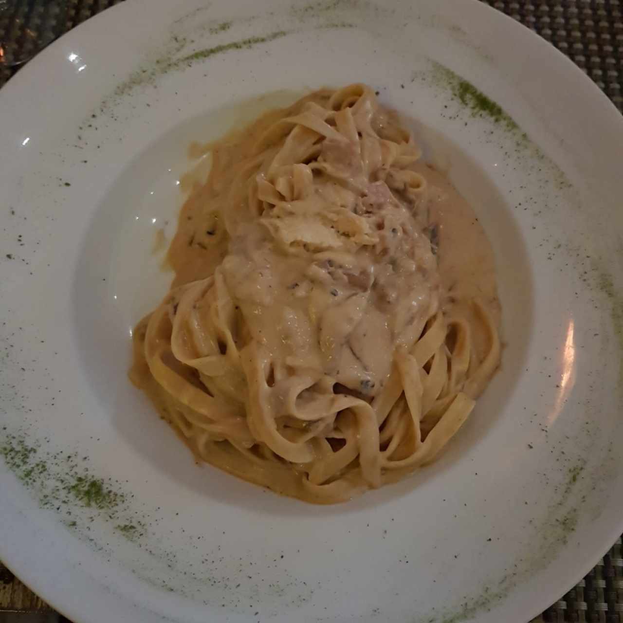 Fettuccine a la Strega