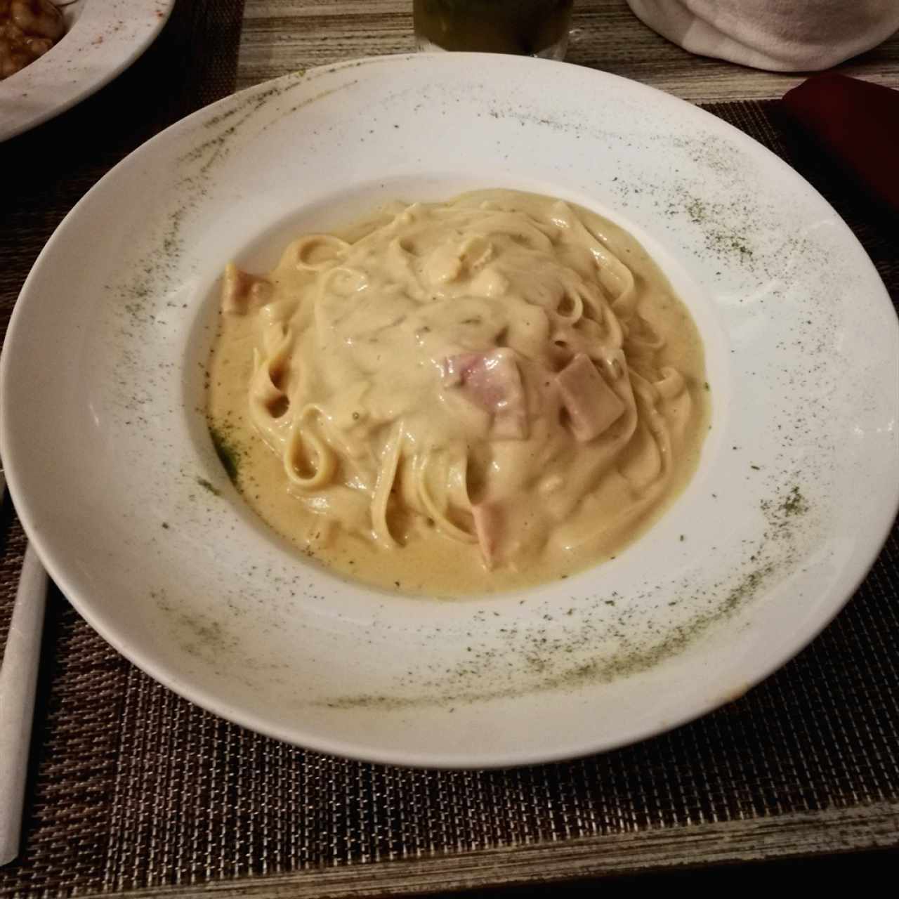 Fettuccine a la Strega