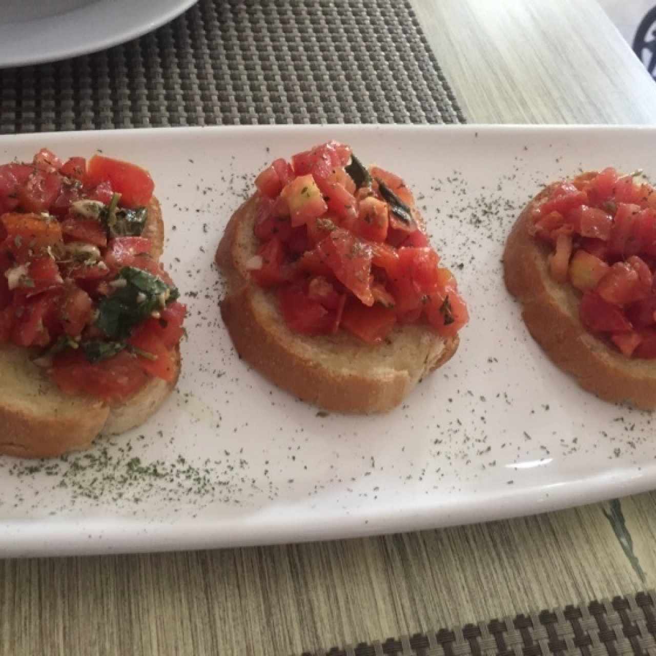 Antipasti - Bruschetta al Pomodoro