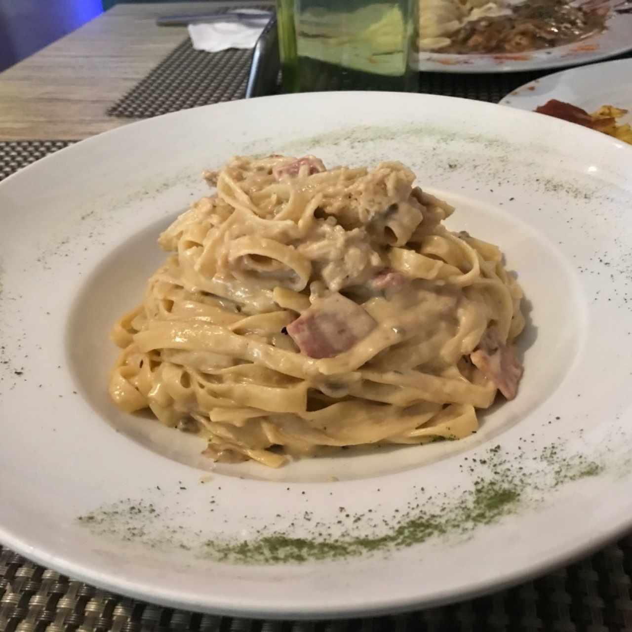 Fettuccine a la Strega