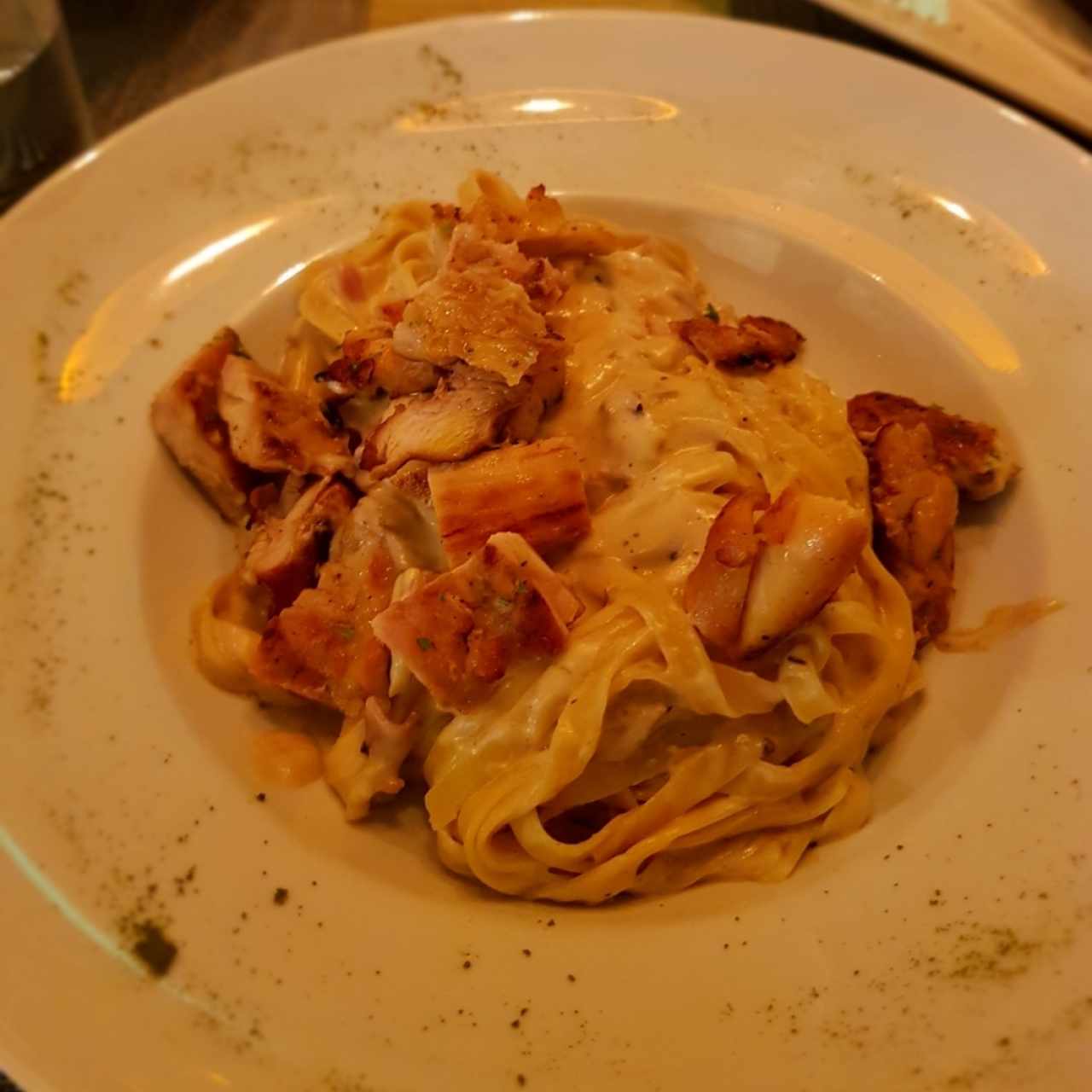 Fettuccine a la Strega