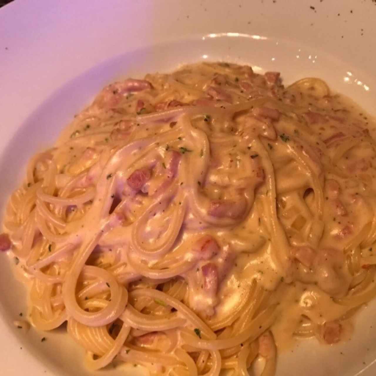 vermicelli carbonara 