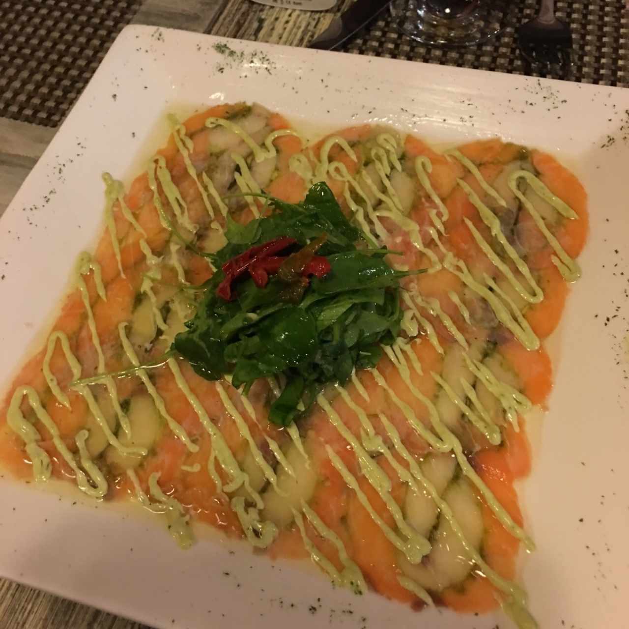 Antipasti - Carpaccio Strega