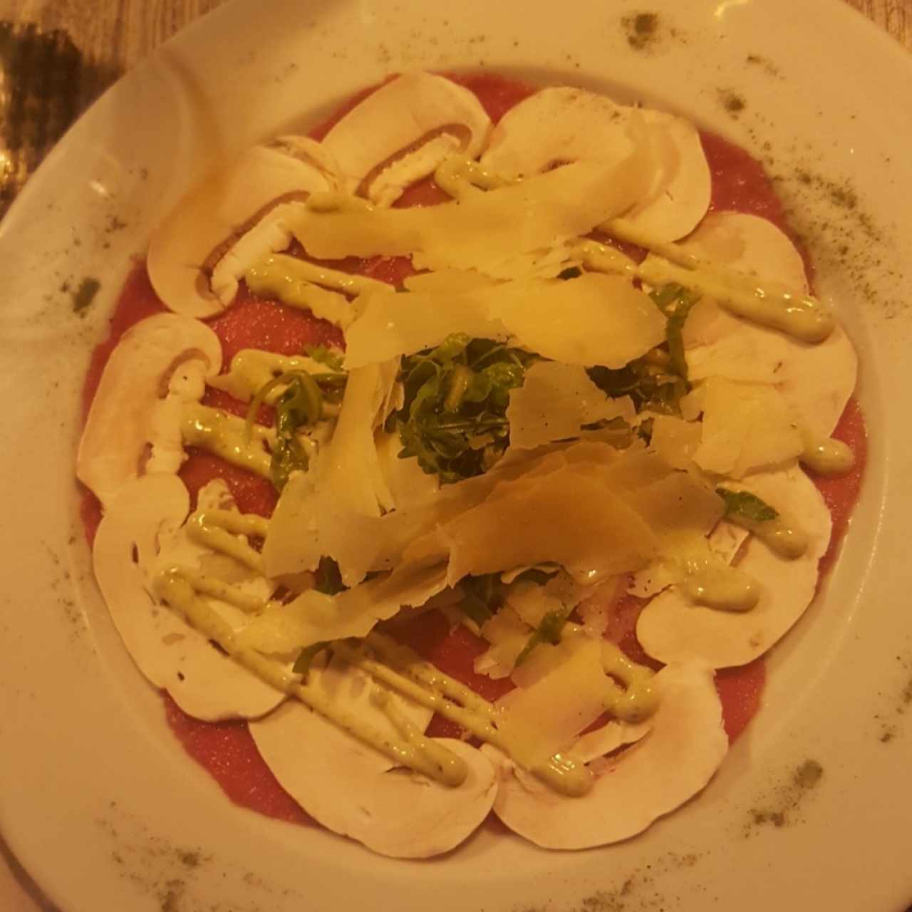 Antipasti - Carpaccio di Manzo