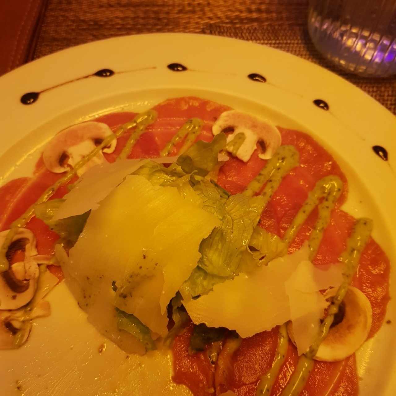 Carpacio de Salmon