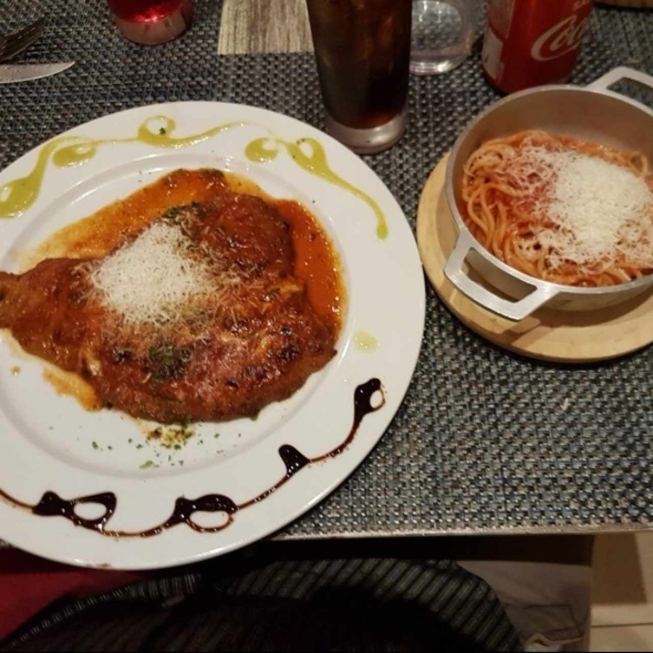 Cotoletta de Pollo a la Parmesana