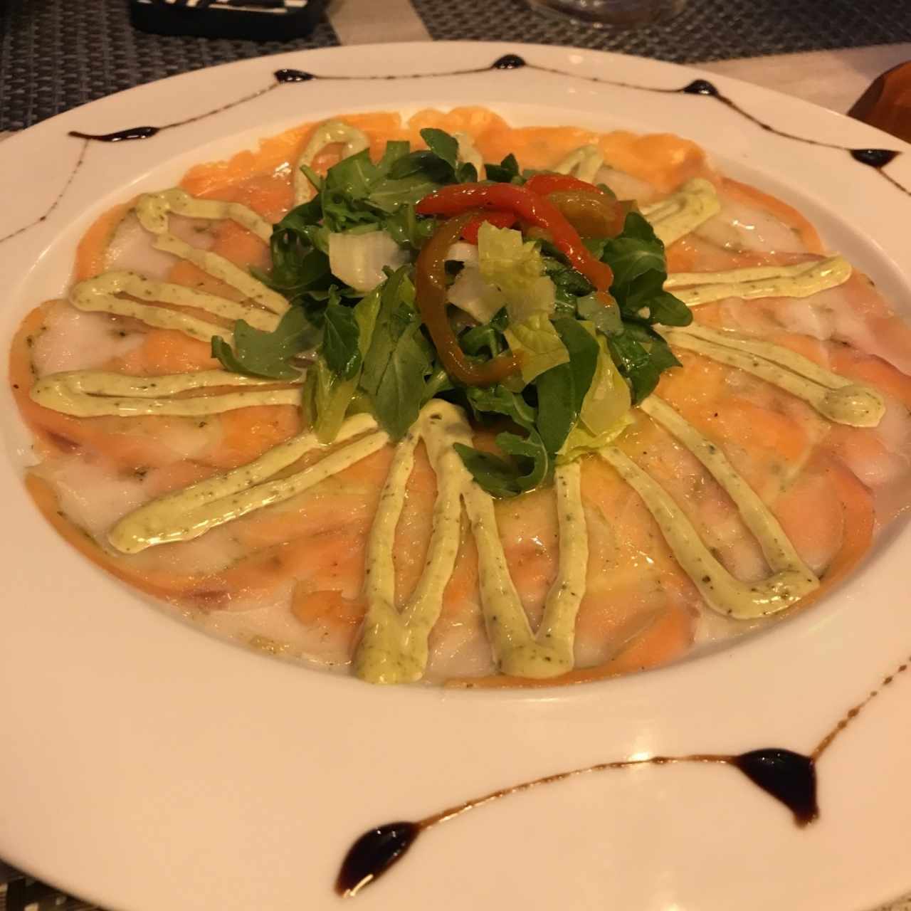 Antipasti - Carpaccio Strega