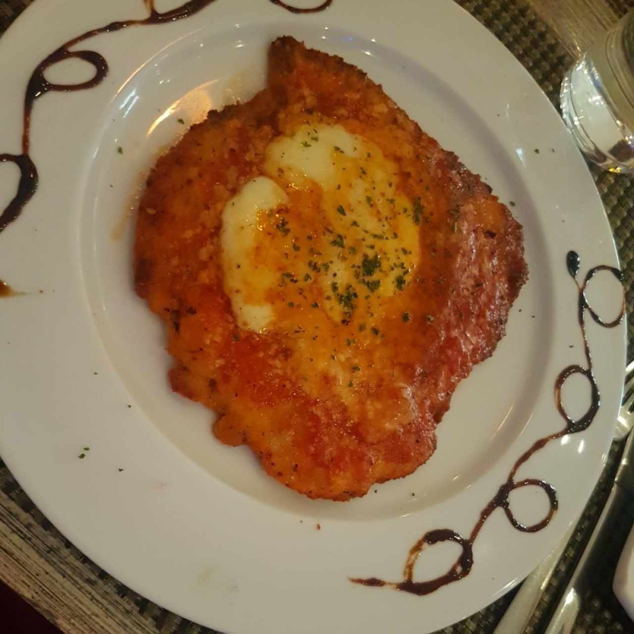 Milanesa de Pollo a la Parmesana