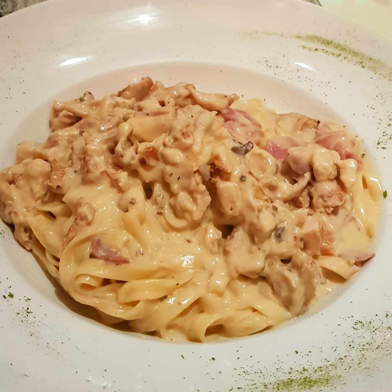 Fettuccine a la Strega