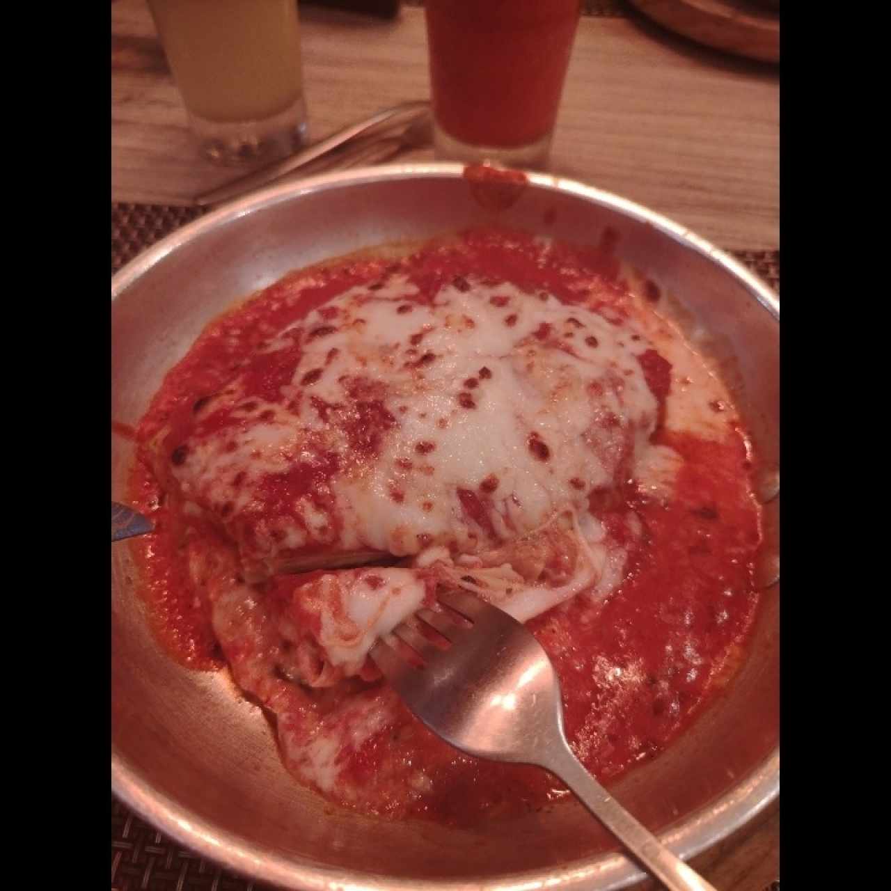 Lasagna de carne