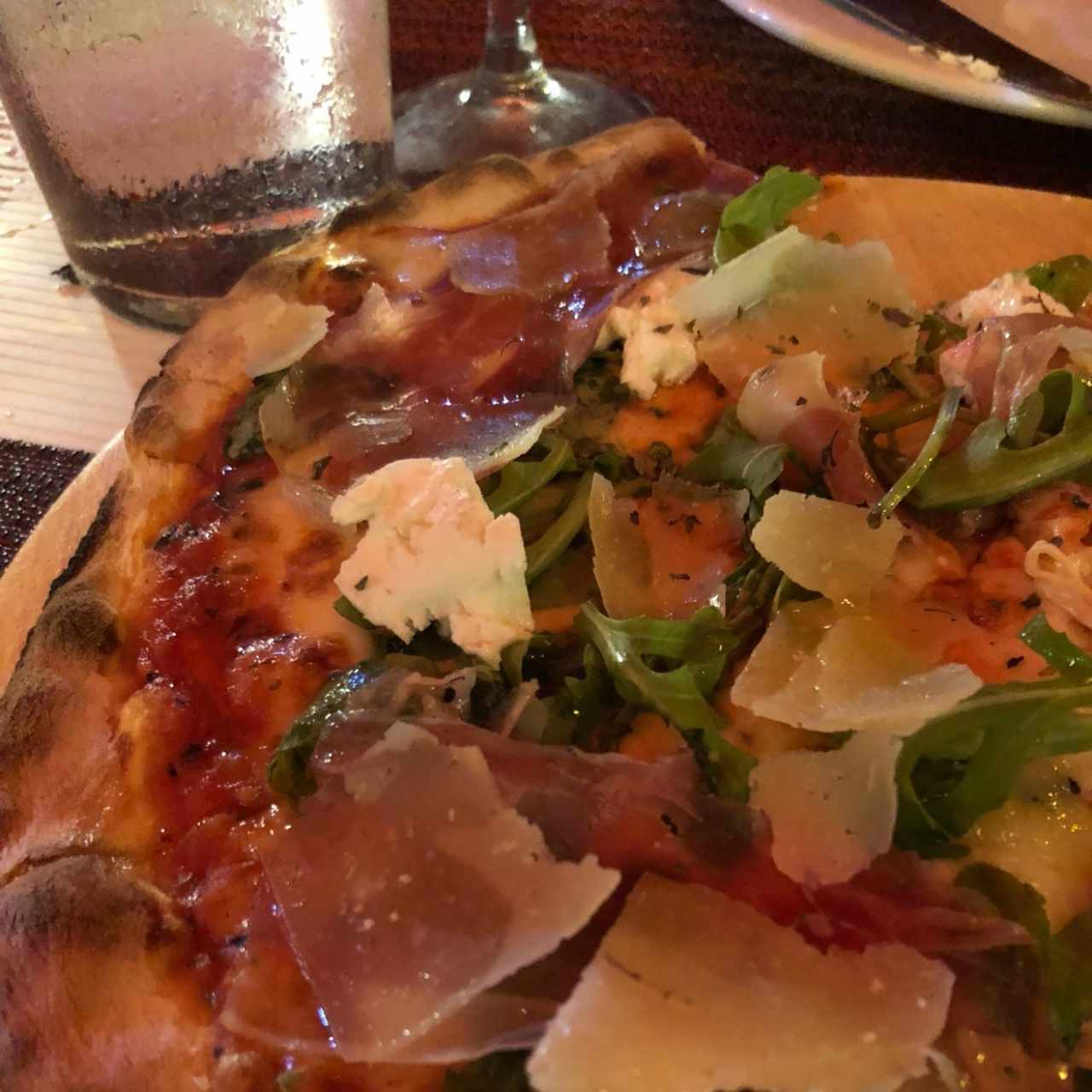 Pizza con Serrano extra😍