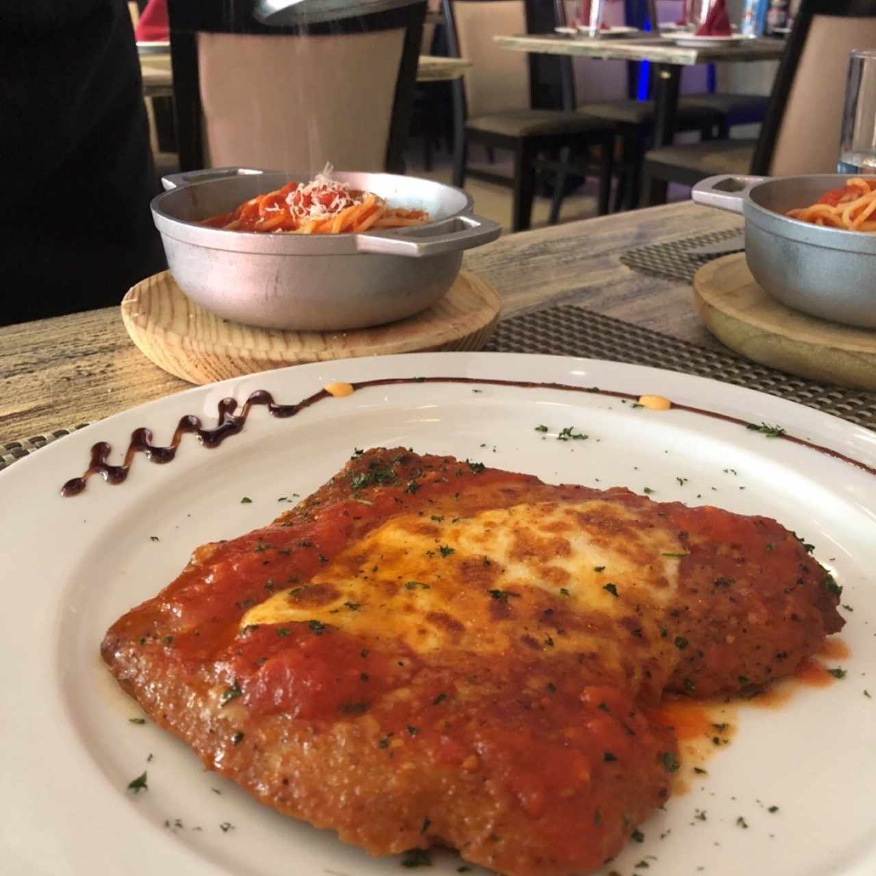 Milanesa de Pollo a la Parmesana