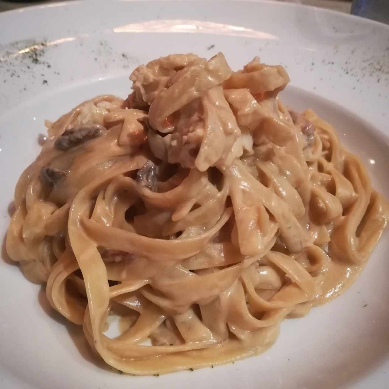 Fettuccine a la Strega