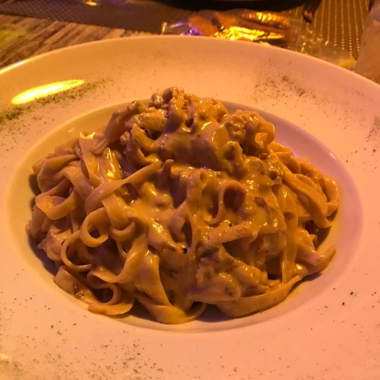 Fettuccine a la Strega