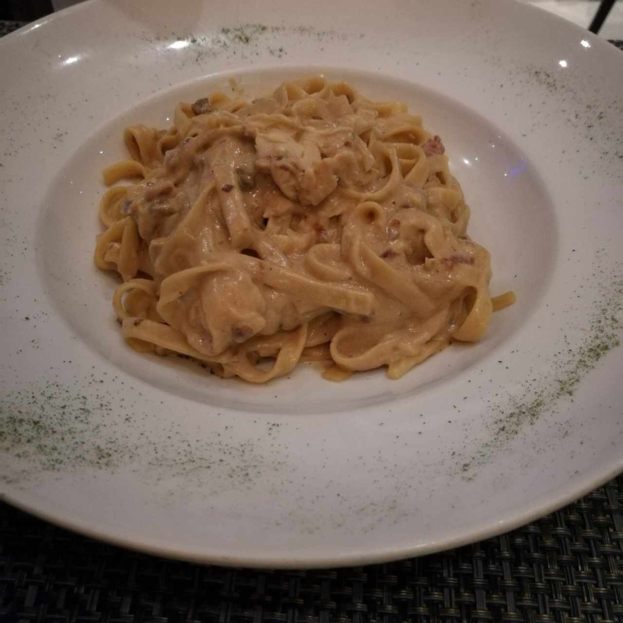 Fettuccine a la Strega
