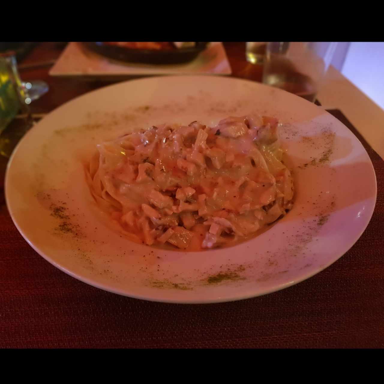 Fettuccine a la Strega