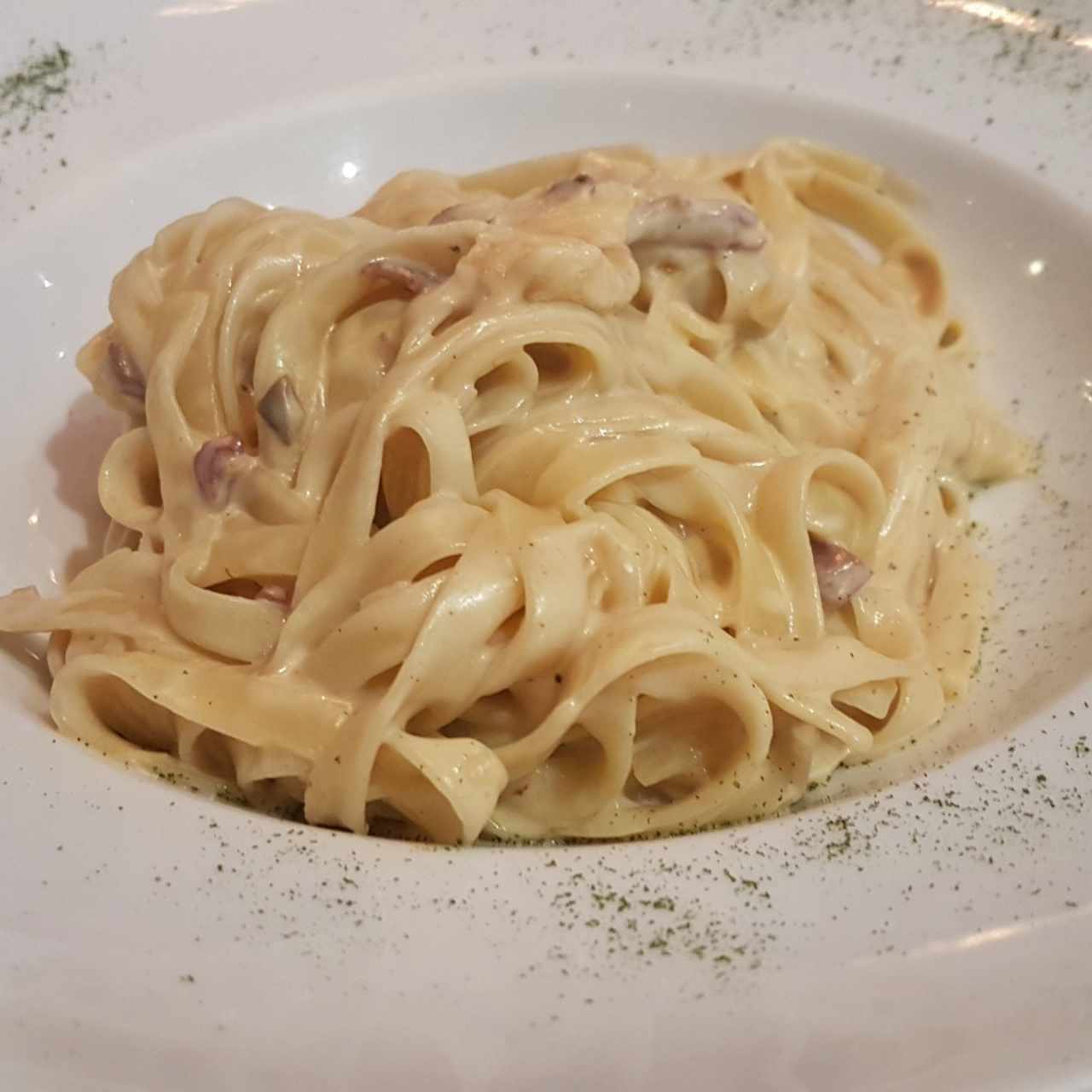 Fettuccine a la Strega