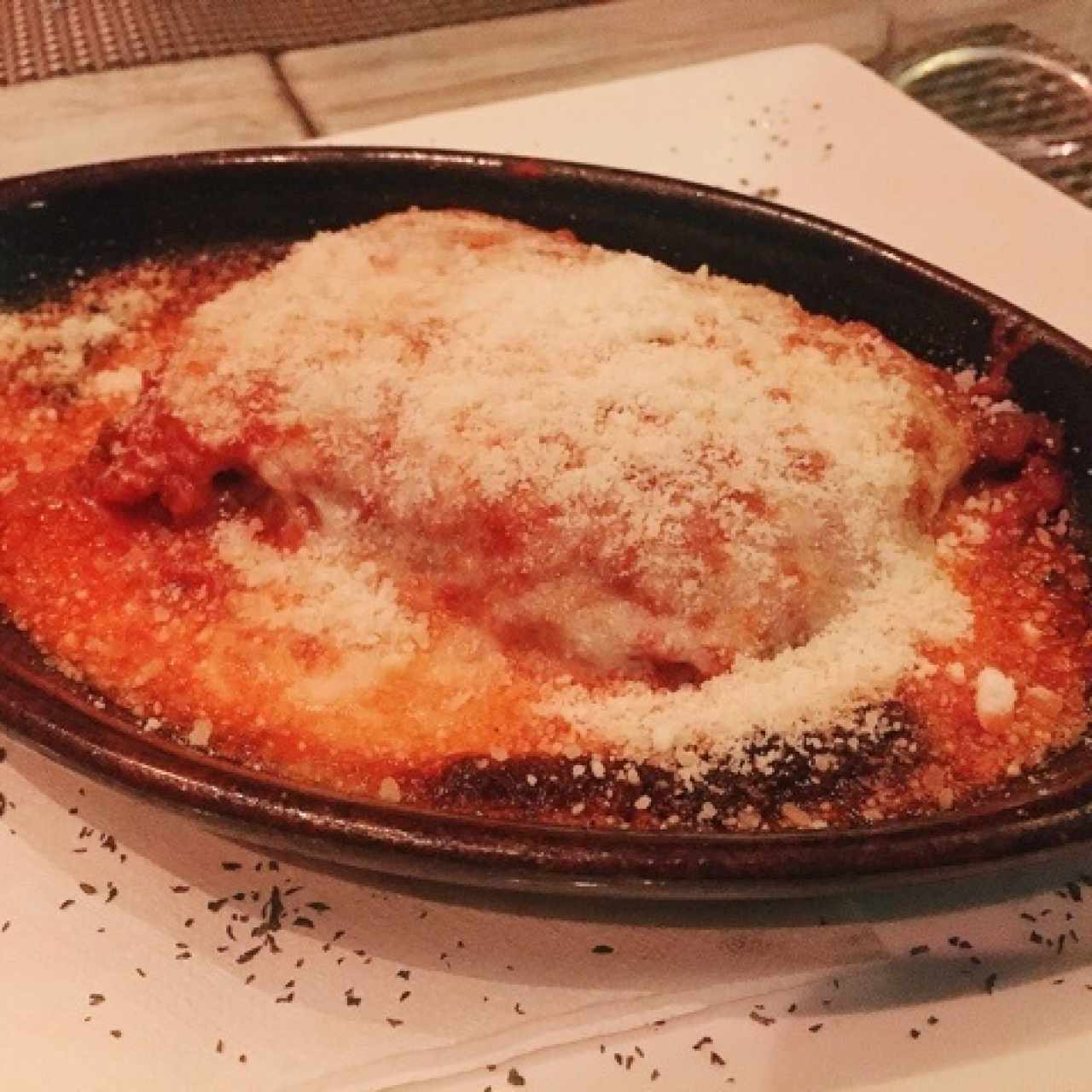 Lasagna de Berenjena a la Parmesana