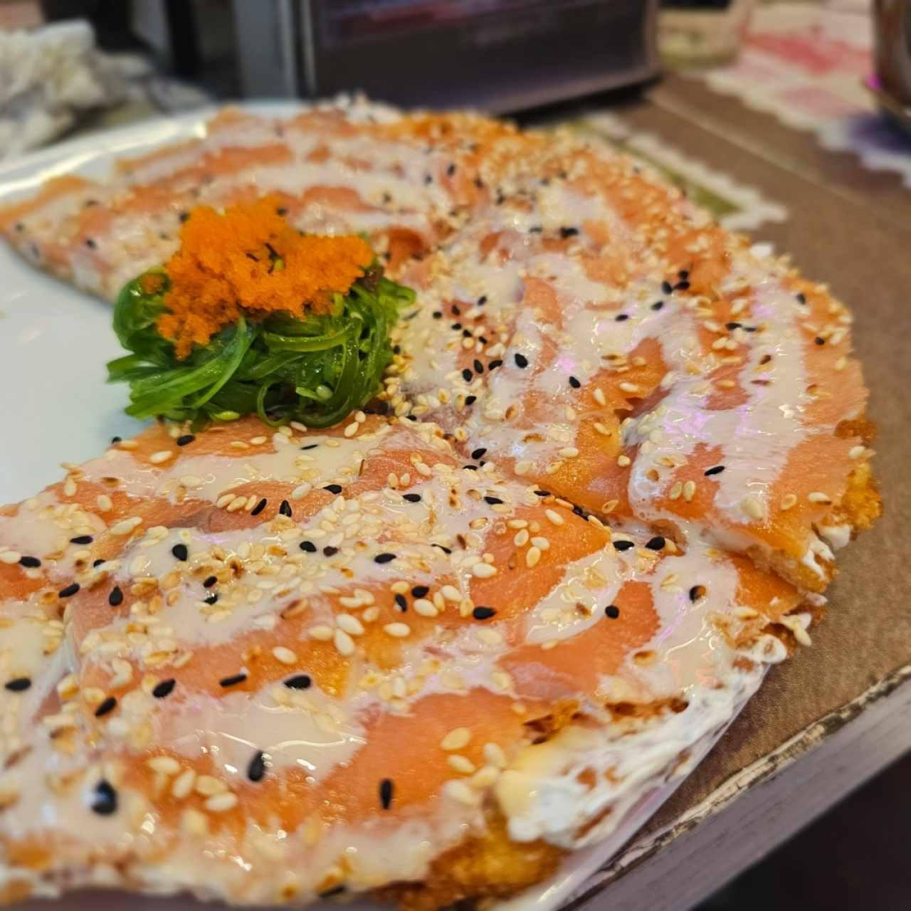 Pizza de Salmón Ahumado