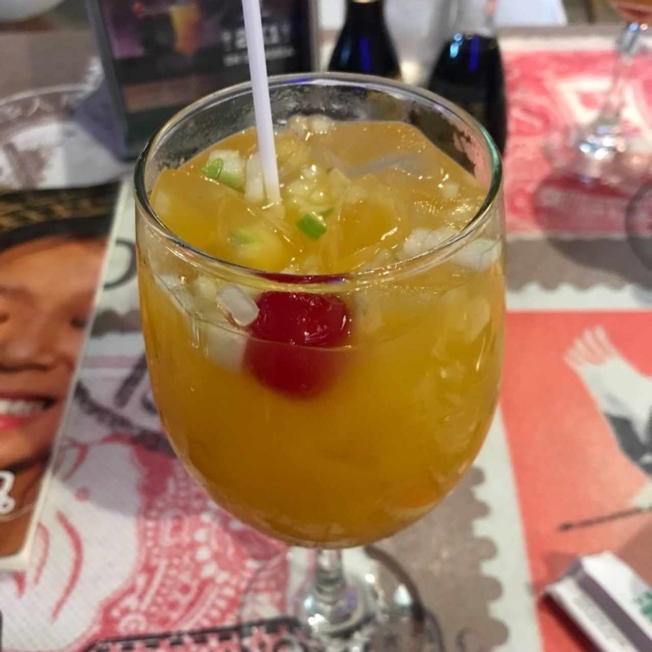 Seductores cocteles - Sangría de mango