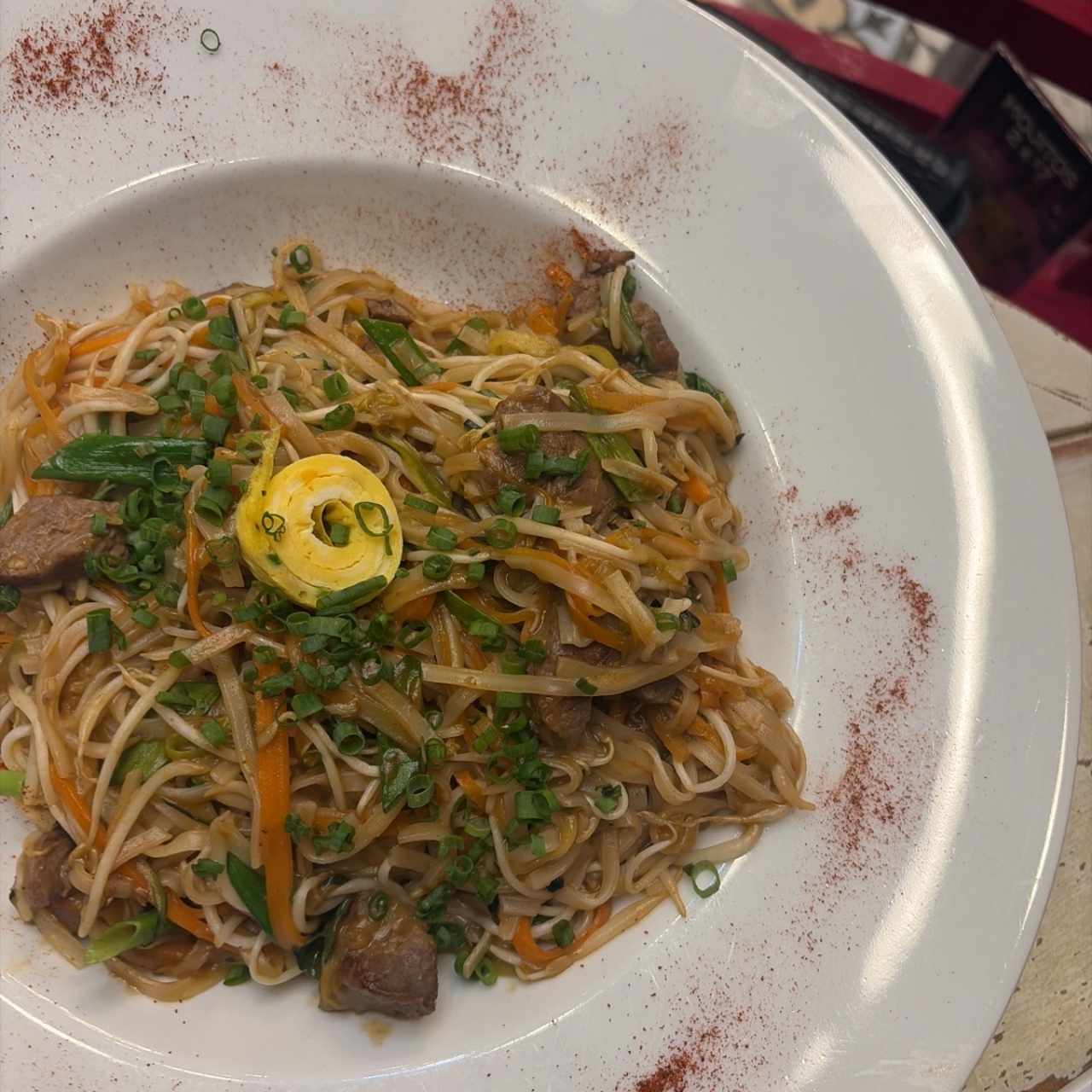 Phad Thai de Pollo