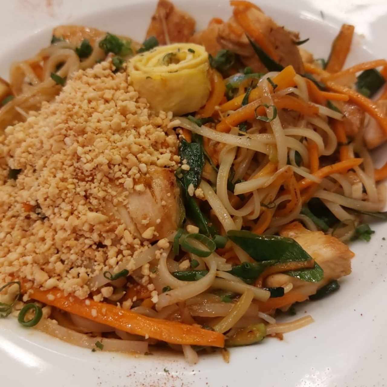 Phad Thai de Pollo