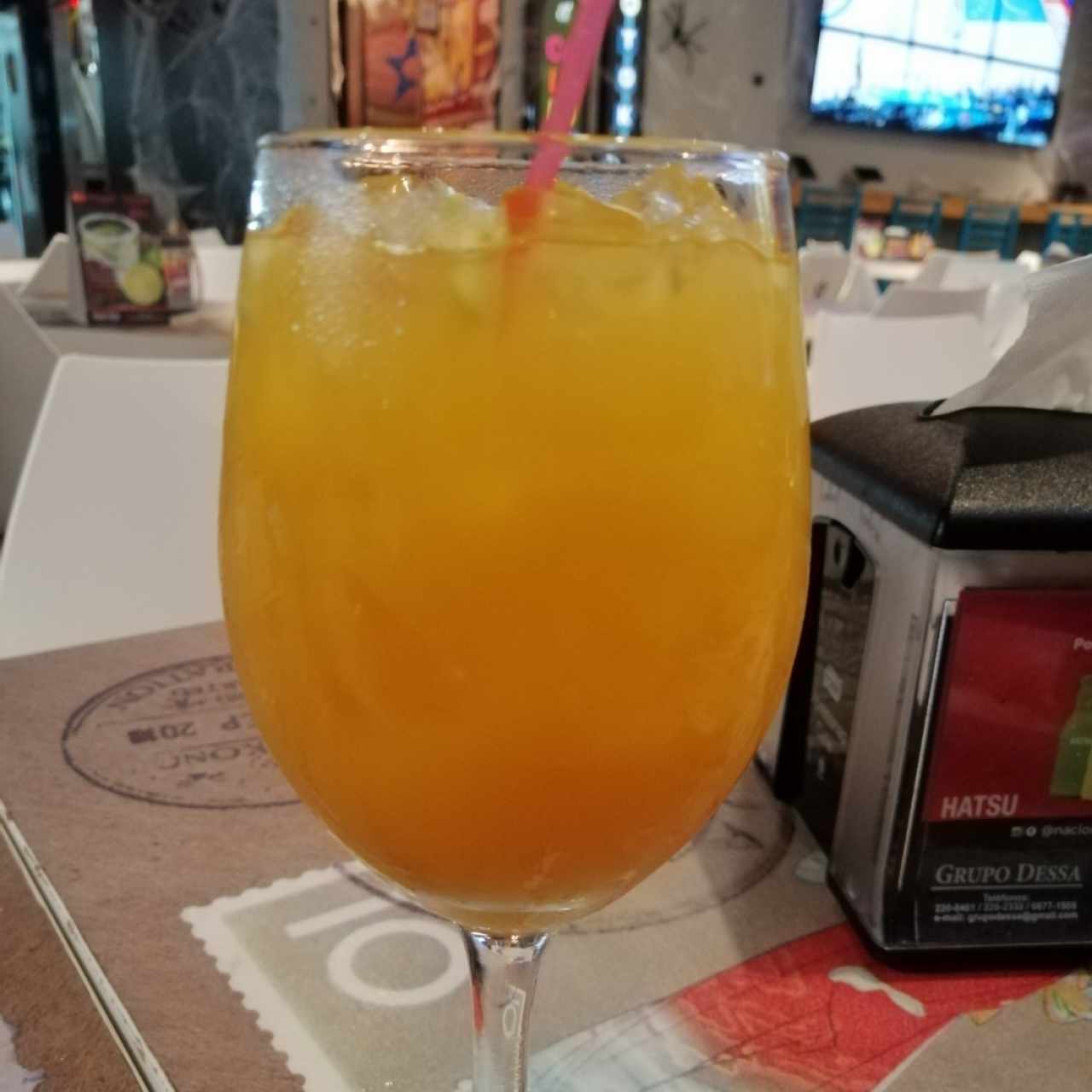 sangría de mango