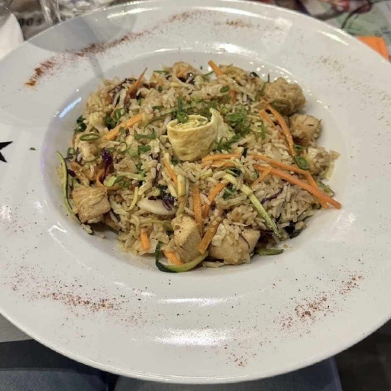 Mandarín de pollo