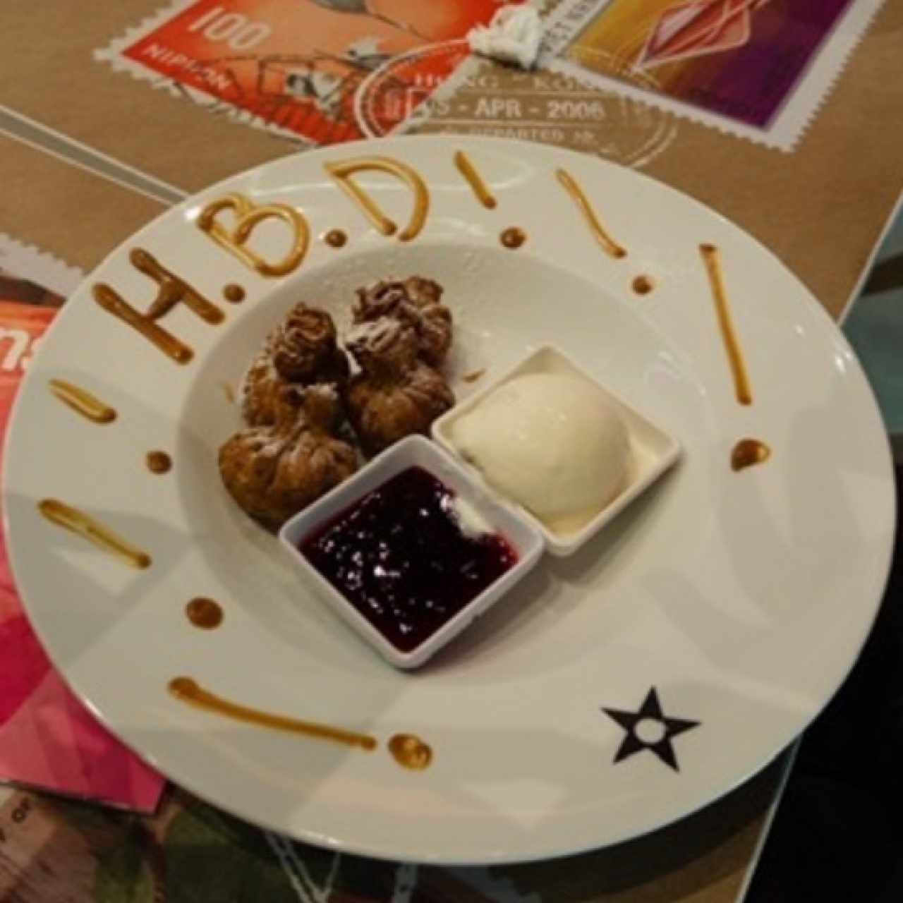 Wanton de Queso y Dulce de Leche