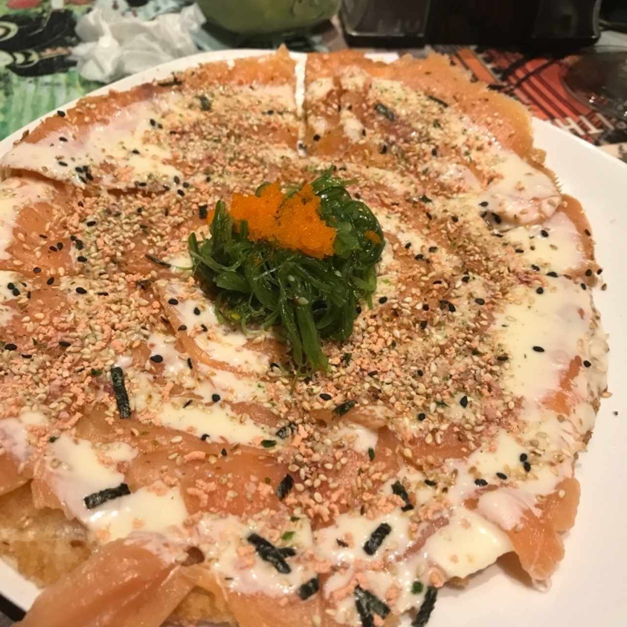Pizza de Salmón