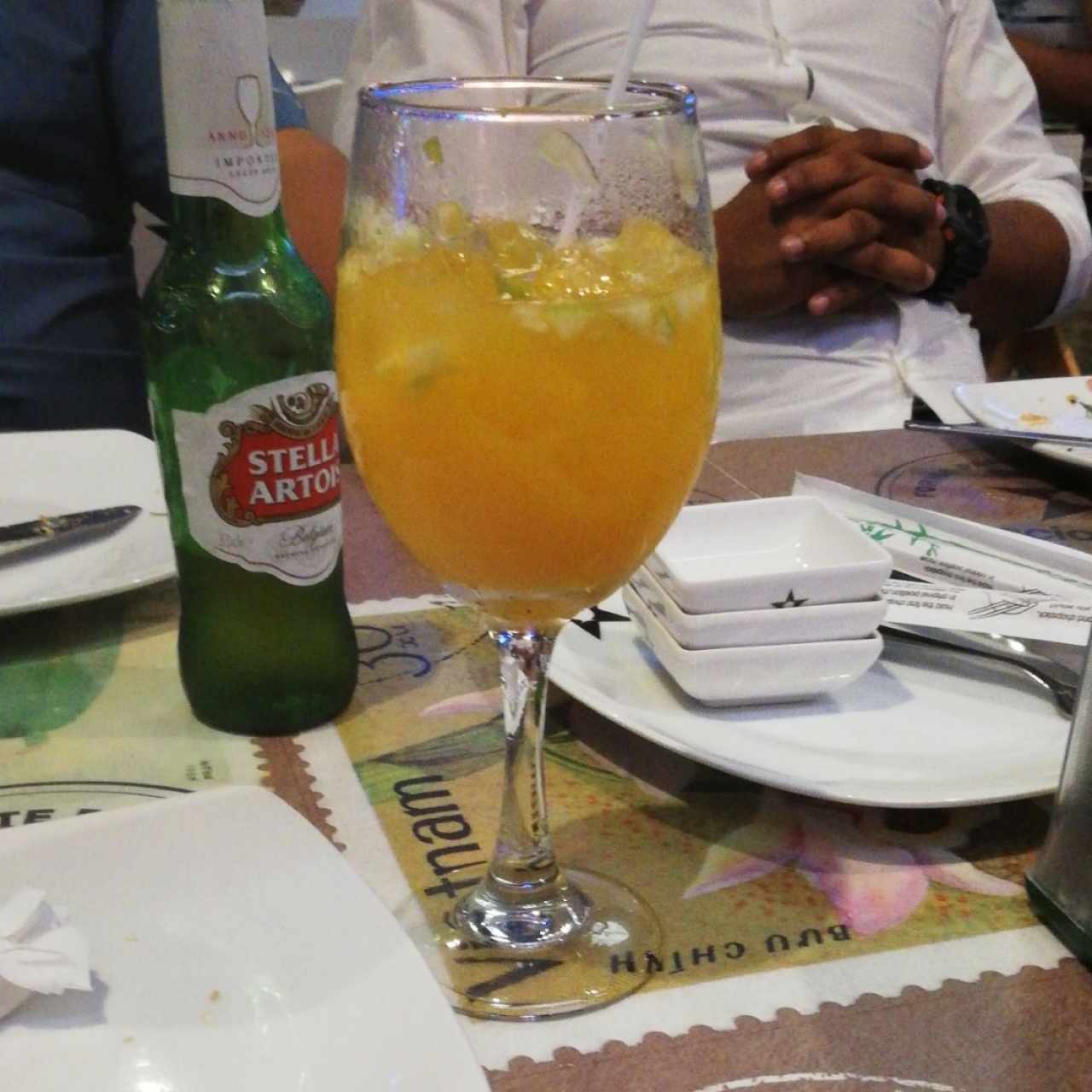 Seductores cocteles - Sangría de mango