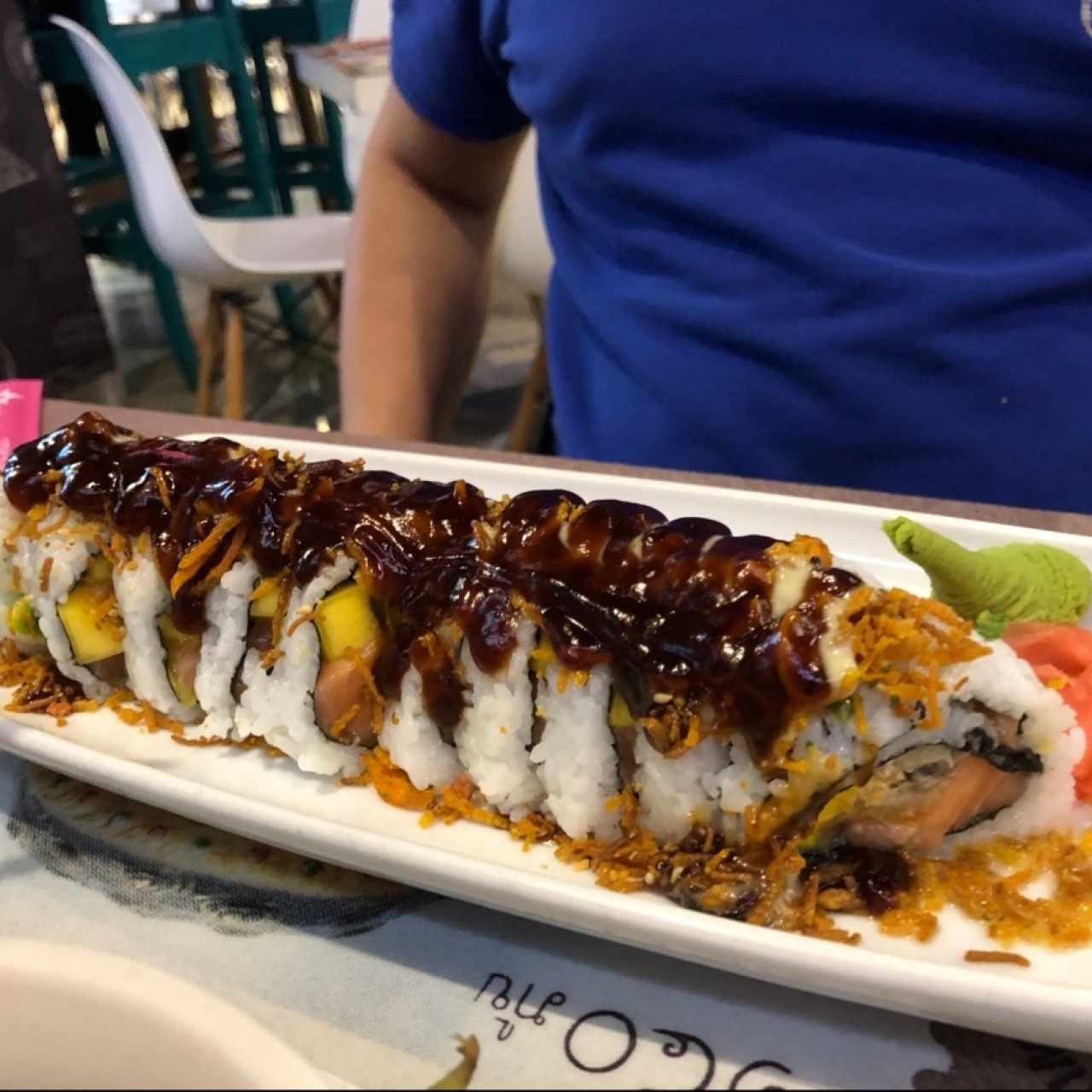 rollo de sushi